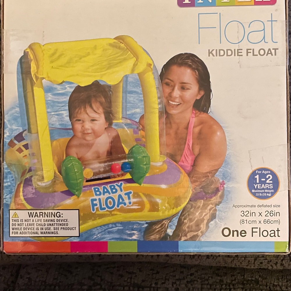 Intex kiddie float